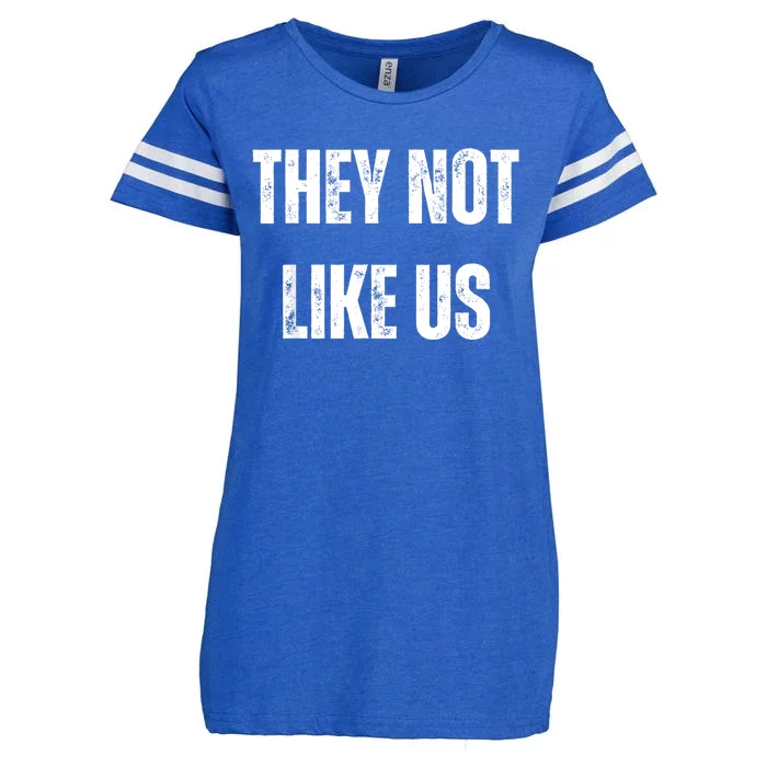 They Not Like Us Ov Hoe Ov Ho Enza Ladies Jersey Football T-Shirt