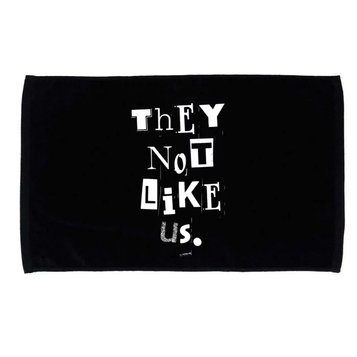 They Not Like Us Microfiber Hand Towel