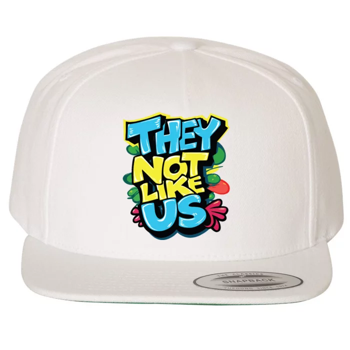 They Not Like Us Wool Snapback Cap