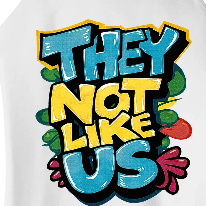 They Not Like Us Not Like Us Women’s Perfect Tri Rocker Tank