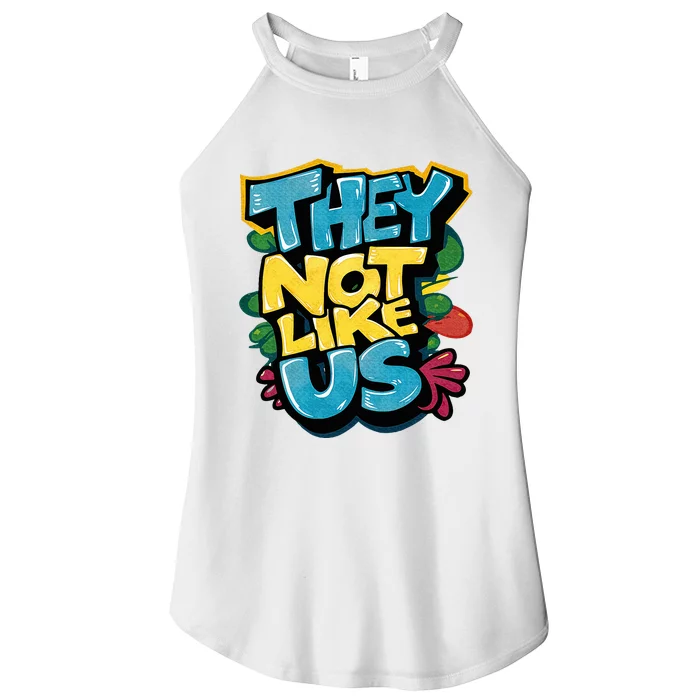 They Not Like Us Not Like Us Women’s Perfect Tri Rocker Tank