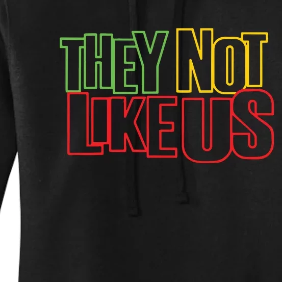 They Not Like Us Women's Pullover Hoodie