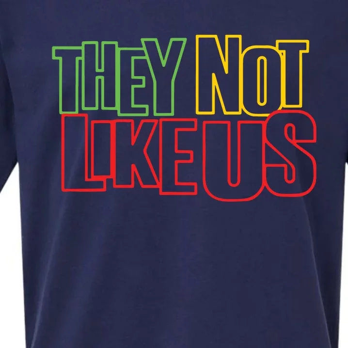 They Not Like Us Sueded Cloud Jersey T-Shirt