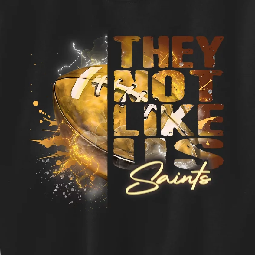 They Not Like Us Saints Kids Sweatshirt