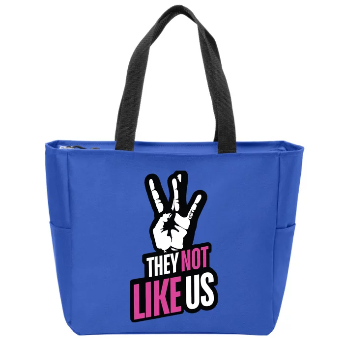 They Not Like Us Zip Tote Bag