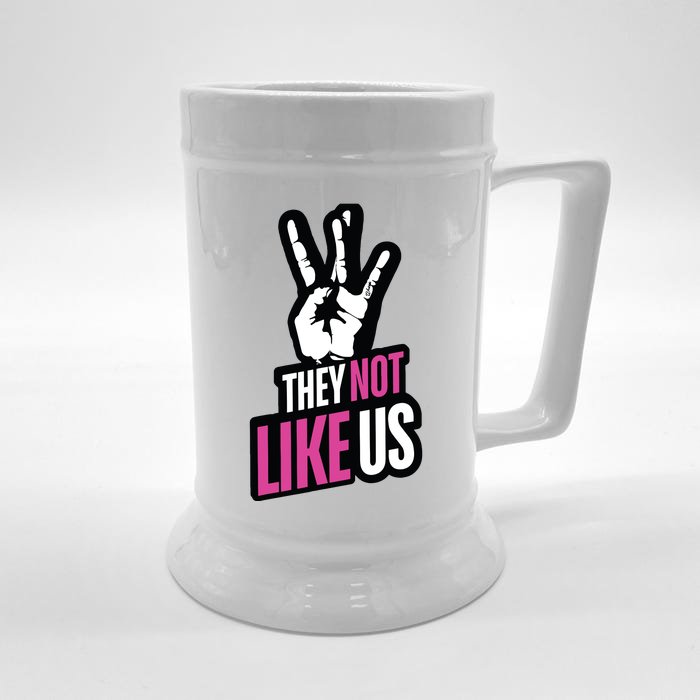 They Not Like Us Front & Back Beer Stein