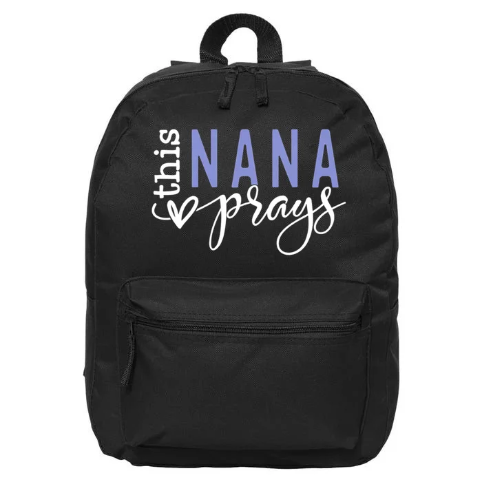 This Nana Love Prays 16 in Basic Backpack