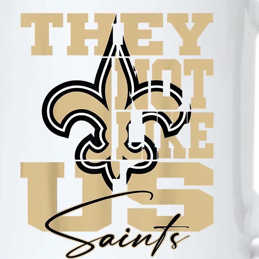 They Not Like Us Saints Black Color Changing Mug