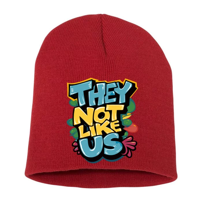 They Not Like Us Short Acrylic Beanie