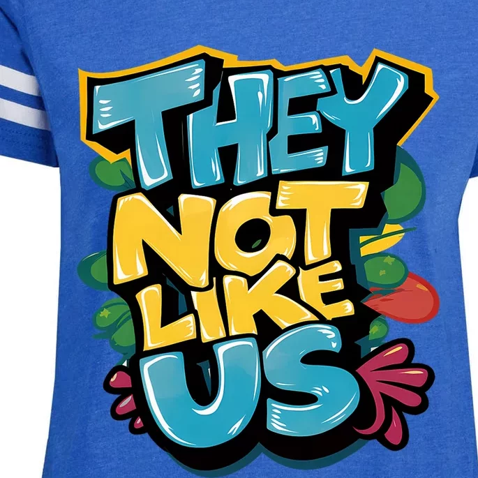 They Not Like Us Enza Ladies Jersey Football T-Shirt