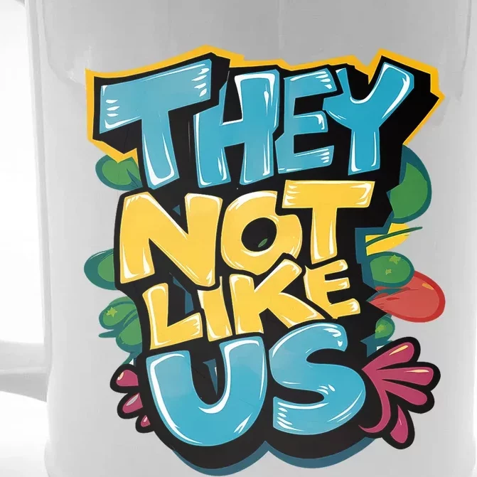 They Not Like Us Front & Back Beer Stein