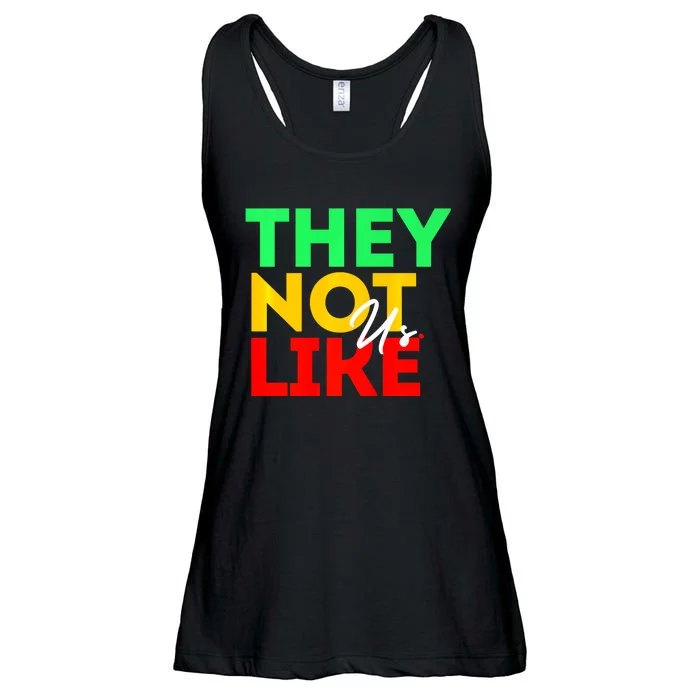 They Not Like Us Ladies Essential Flowy Tank