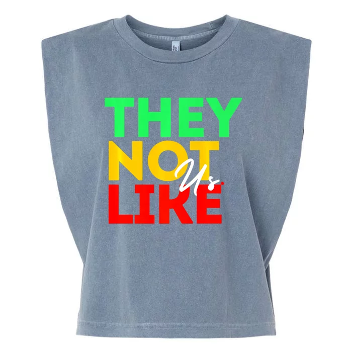 They Not Like Us Garment-Dyed Women's Muscle Tee