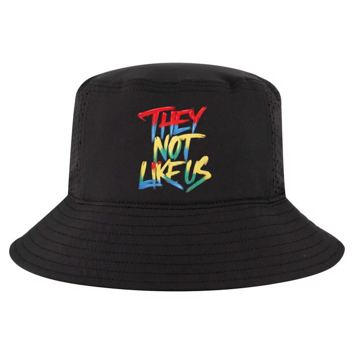 They Not Like Us Cool Comfort Performance Bucket Hat