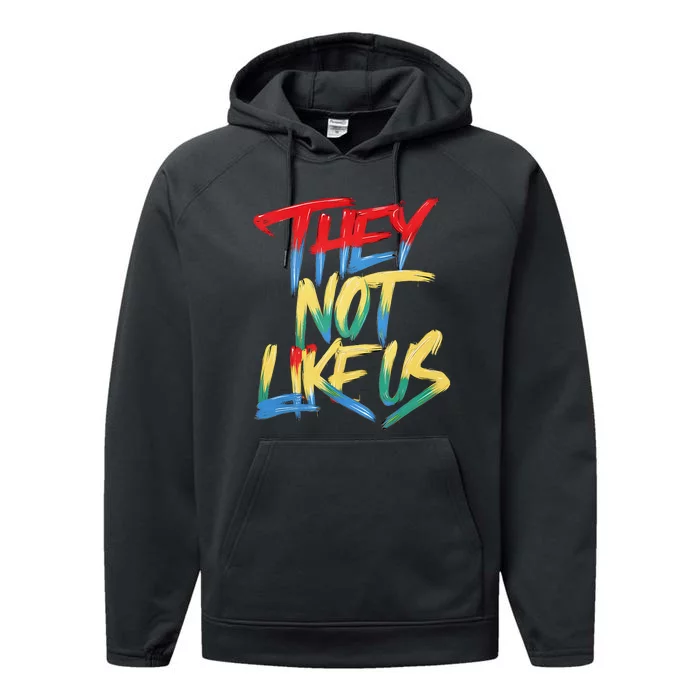 They Not Like Us Performance Fleece Hoodie