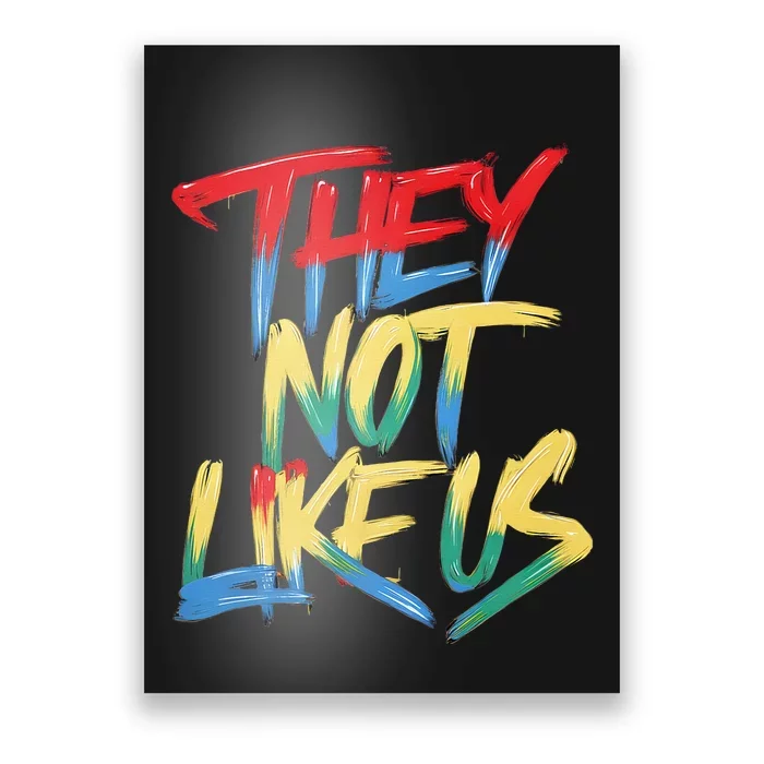 They Not Like Us Poster