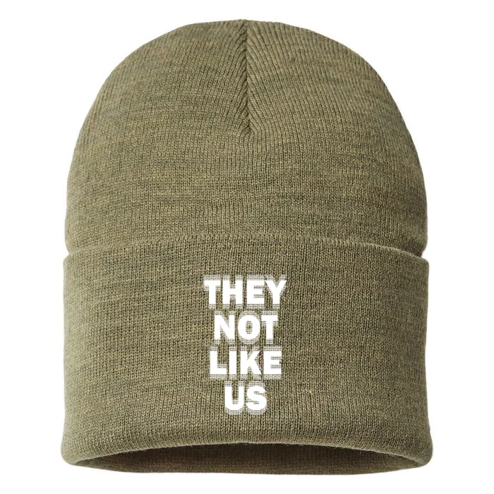 They Not Like Us Sustainable Knit Beanie