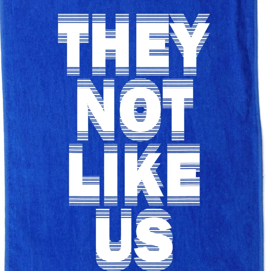 They Not Like Us Platinum Collection Golf Towel