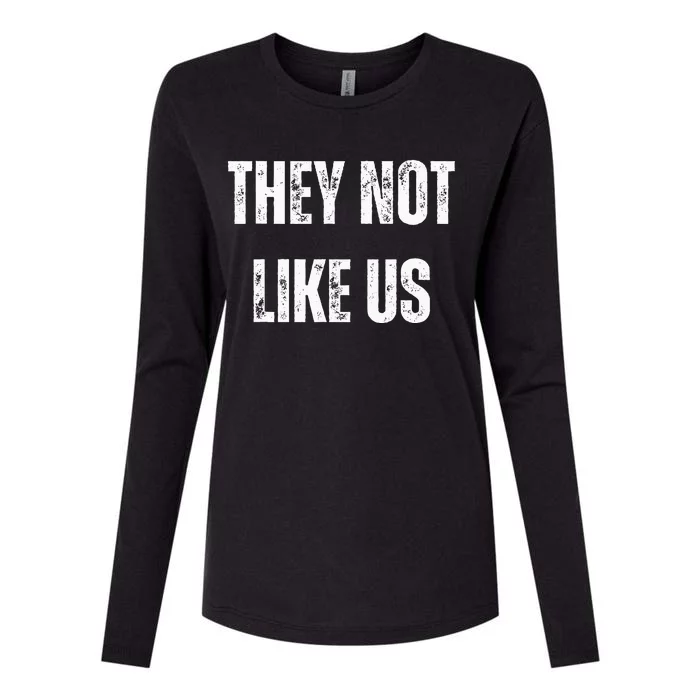 They Not Like Us Ov Hoe Ov Ho Womens Cotton Relaxed Long Sleeve T-Shirt