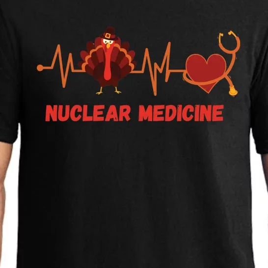 Thanksgiving Nuclear Medicine Doctor Stethoscope Turkey Gift Pajama Set