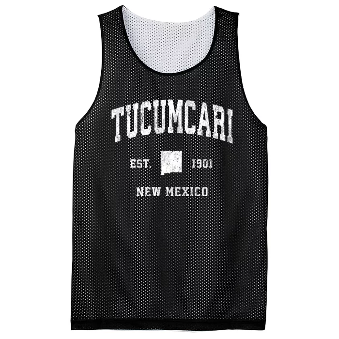 Tucumcari New Mexico Nm Vintage Athletic Sports Mesh Reversible Basketball Jersey Tank