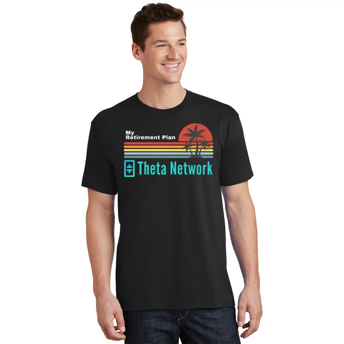 Theta Network My Retirement Plan Blockchain Crypto DeFi T-Shirt