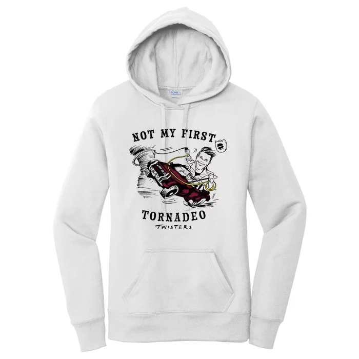 Twisters Not My First Tornadeo Women's Pullover Hoodie