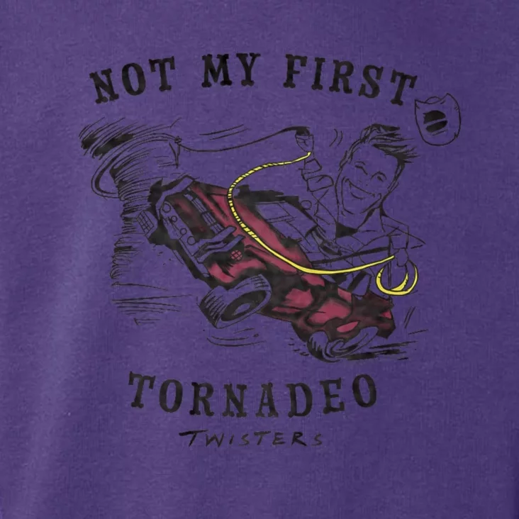 Twisters Not My First Tornado Toddler Hoodie