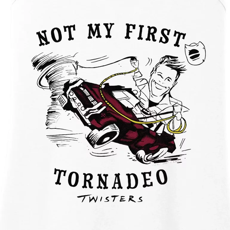 Twisters Not My First Tornado Ladies Essential Tank