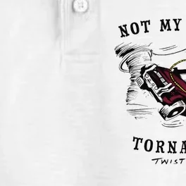 Twisters Not My First Tornado Dry Zone Grid Performance Polo