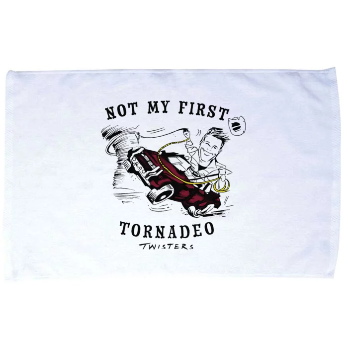 Twisters Not My First Tornado Microfiber Hand Towel