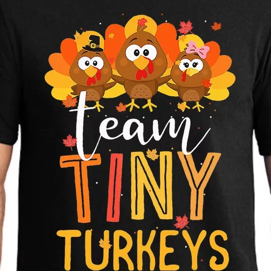 Thanksgiving NICU Nurse Team Tiny Turkeys in Fall Pajama Set