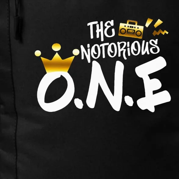 The Notorious One First Birthday Hip Hop Outfit Daily Commute Backpack