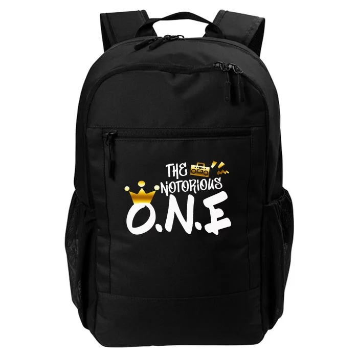 The Notorious One First Birthday Hip Hop Outfit Daily Commute Backpack