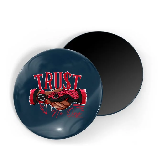 Trust No One Retro Toro Bravo 6s Matching Magnet