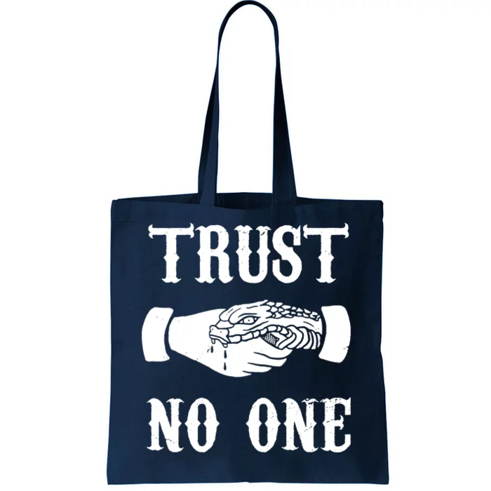 Trust No One Tote Bag