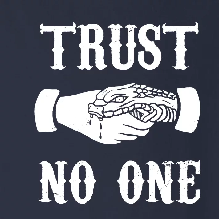 Trust No One Toddler Long Sleeve Shirt