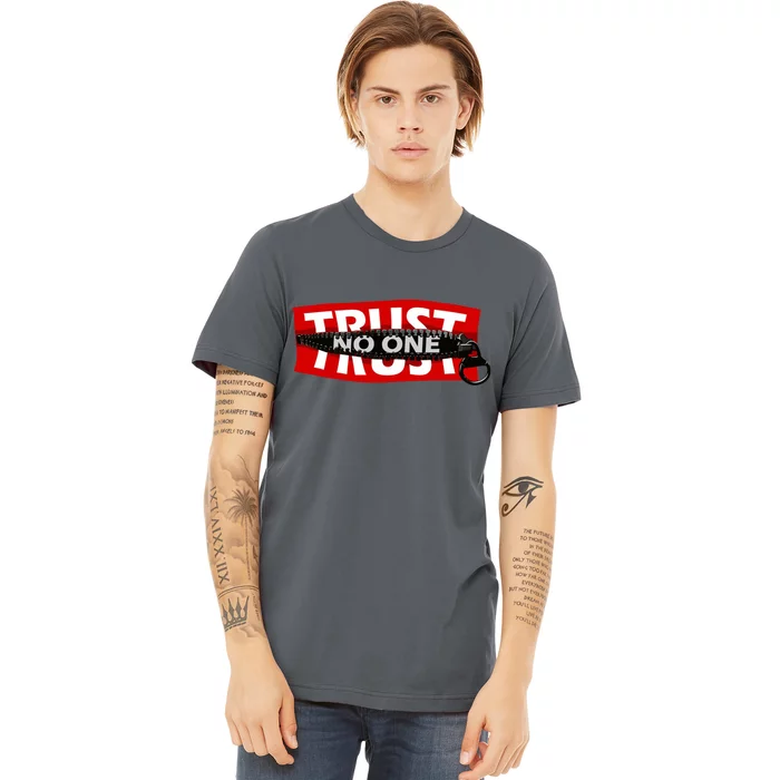 Trust No One Graphic Premium T-Shirt