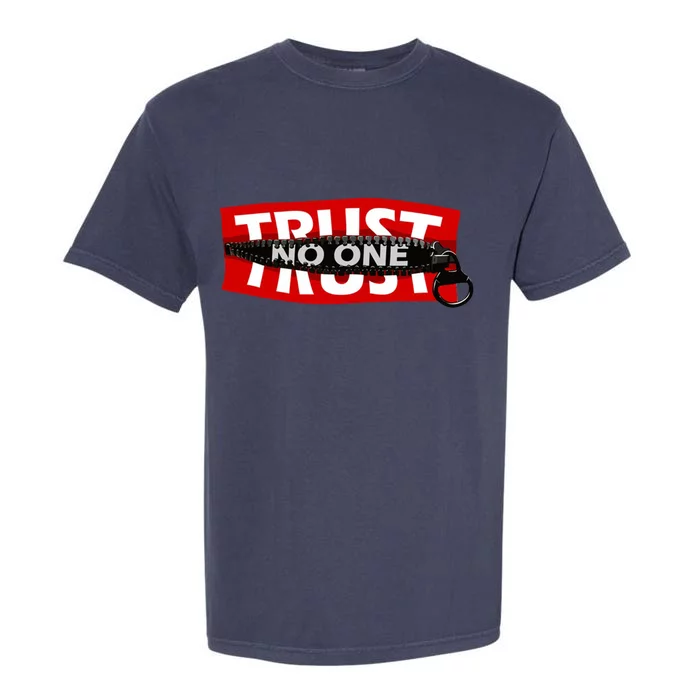 Trust No One Graphic Garment-Dyed Heavyweight T-Shirt