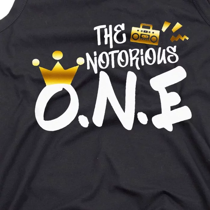 The Notorious One First Birthday Hip Hop Outfit Tank Top