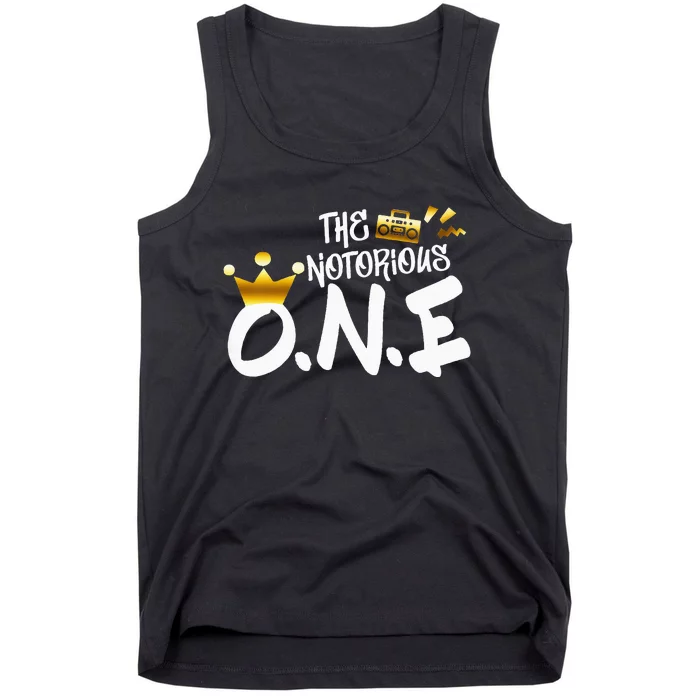 The Notorious One First Birthday Hip Hop Outfit Tank Top