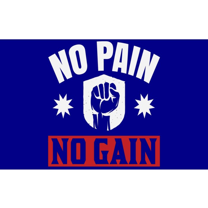 Tgiftgift No Pain No Gain Meaningful Gift Bumper Sticker