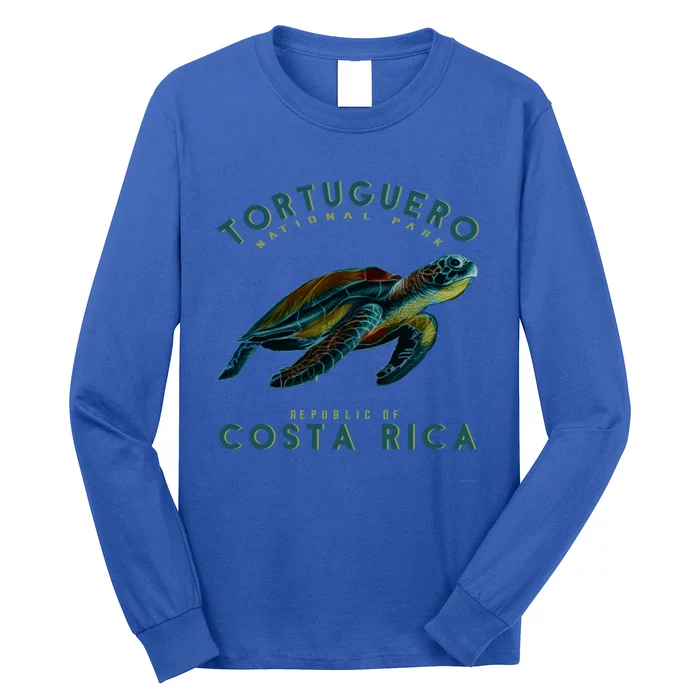 Tortuguero National Park Costa Rica Sea Turtle Souvenir Gift Long Sleeve Shirt