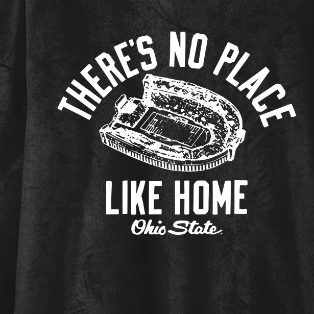 There’S No Place Like Home O.H.I.O State Hooded Wearable Blanket