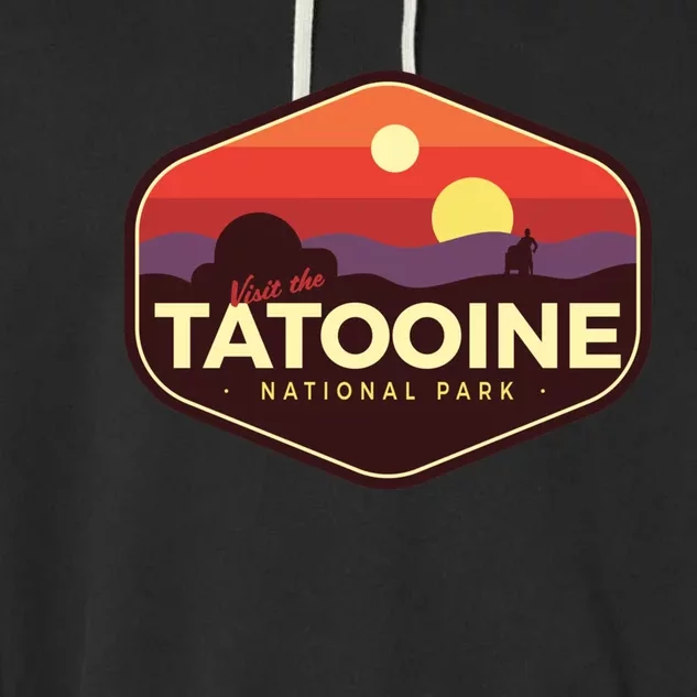 Tatooine National Park Garment-Dyed Fleece Hoodie