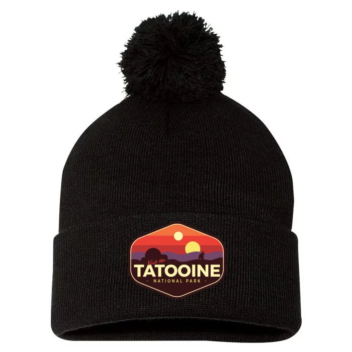 Tatooine National Park Pom Pom 12in Knit Beanie