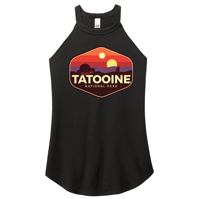 Tatooine National Park Women’s Perfect Tri Rocker Tank