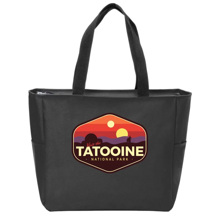 Tatooine National Park Zip Tote Bag