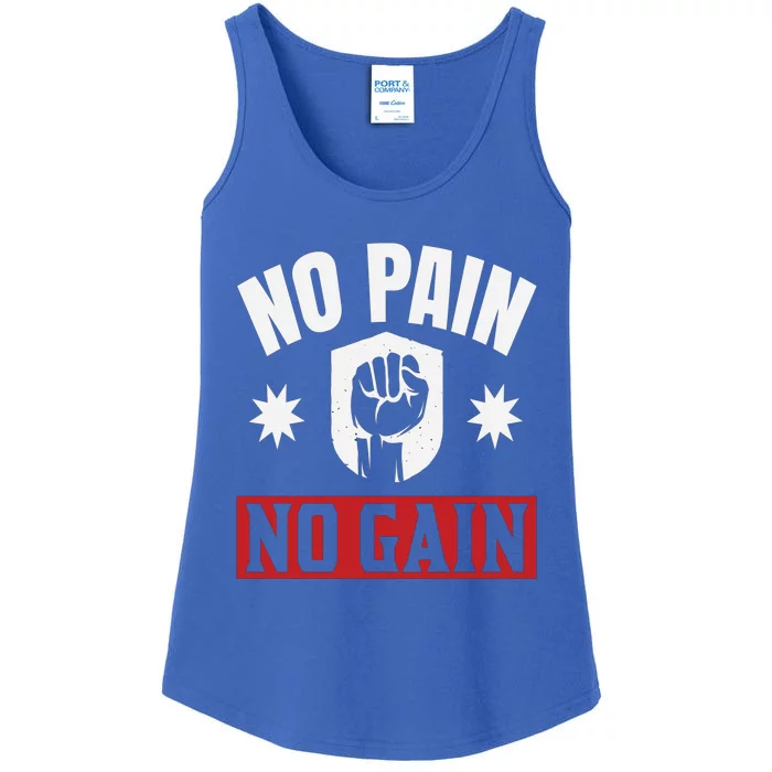 Tgiftgift No Pain No Gain Gift Cute Gift Ladies Essential Tank