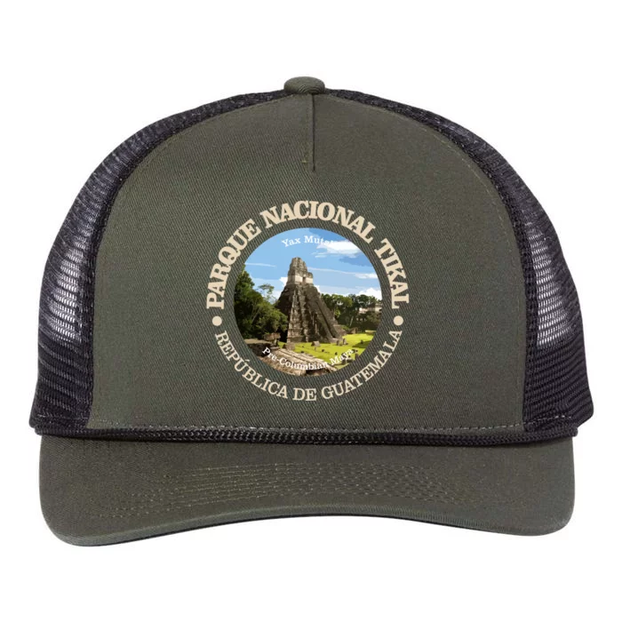 Tikal National Park (Np) Retro Rope Trucker Hat Cap